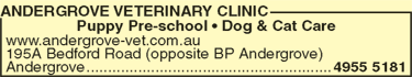 Andergrove Veterinary Clinic - Vets Newcastle 4