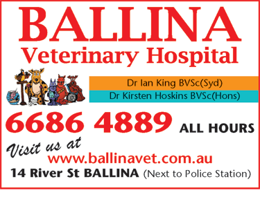 Ballina Veterinary Hospital - Vets Newcastle 6