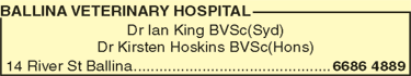 Ballina Veterinary Hospital - Vets Newcastle 7