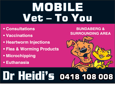 Dr Heidi's Mobile Veterinary Service - Vets Newcastle 1