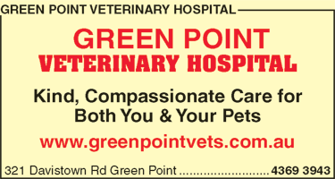 Green Point Veterinary Hospital - Vets Newcastle 6