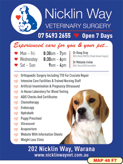 Nicklin Way Veterinary Surgery - Vets Newcastle 2